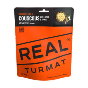 Couscous mit Linsen und Spinat - Real Turmat
