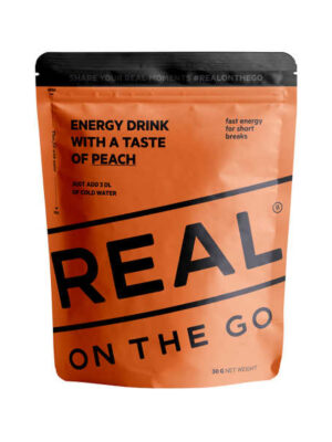 Energy Drink Taste of Peach - Real on the Go