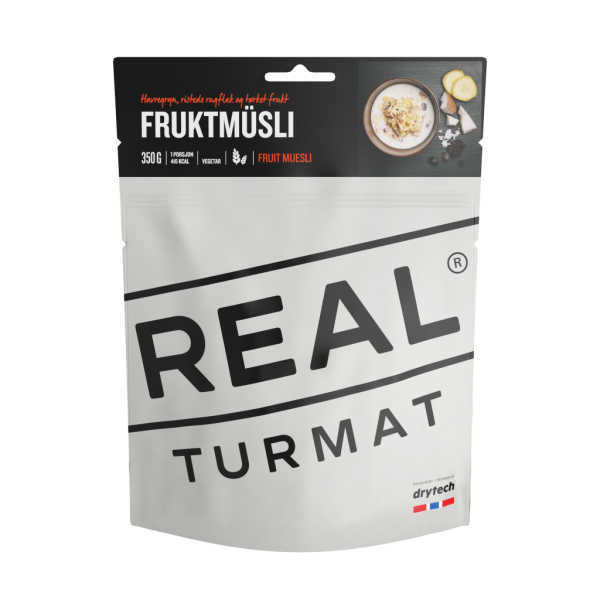Früchtemüsli mit Apfel - Real Turmat