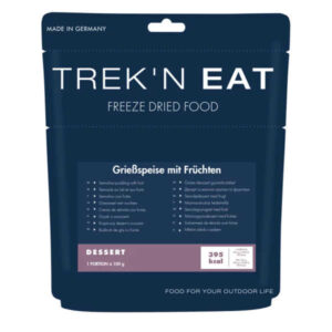 Grießspeise mit Früchten – Trek’n Eat