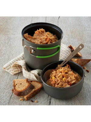 Kartoffeleintopf mit Röstzwiebeln – Trek’n Eat