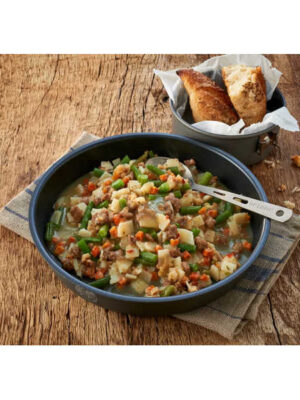 Kartoffelpfanne mit Rindfleisch und Bohnen – Trek’n Eat