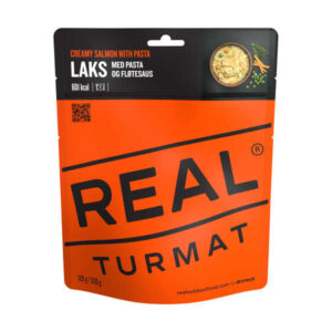 Lachs mit Pasta und Sahnesauce - Real Turmat