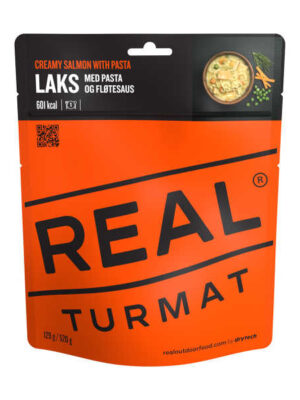 Lachs mit Pasta und Sahnesauce - Real Turmat