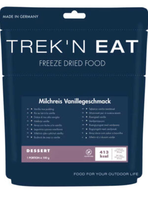 Milchreis Vanillegeschmack – Trek’n Eat