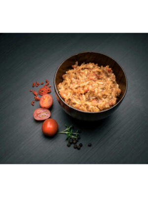 Pulled Pork mit Reis - 701 kcal - Real Field Meal