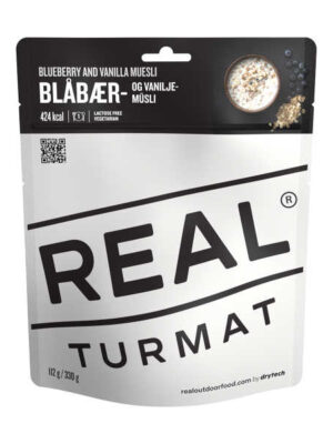 Vanillemüsli mit Blaubeeren - Real Turmat