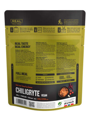 Vegan Chili Eintopf - 700 Kcal - Real Field Meal