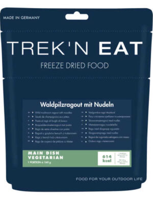 Waldpilzragout mit Nudeln – Trek’n Eat