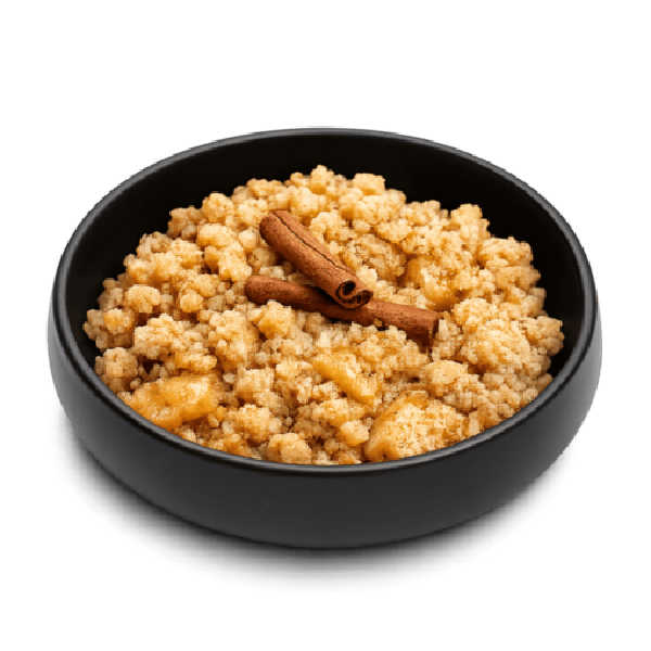 Apfel-Zimt-Crumble - 300 kcal - Good Mood Meals