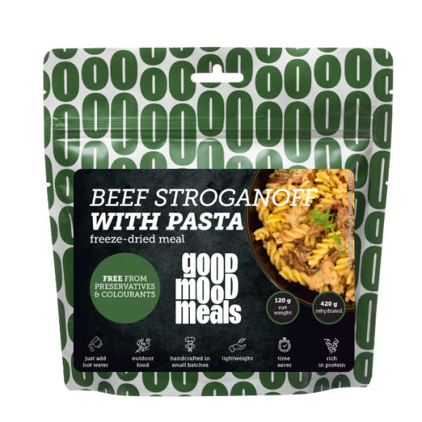 Beef Stroganoff mit Pasta - Good Mood Meals