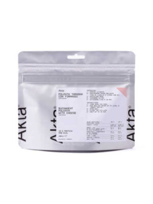 Biologische Buchweizen-Polenta mit Käse – 550 kcal – Akta