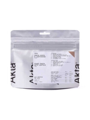 Biologische Gemischte Pasta mit Linsen – 551 kcal – Akta