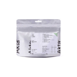 Biologischer Reis und Erbsen – 550 kcal – Akta