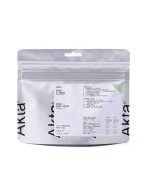 Biologischer Reis und Erbsen – 550 kcal – Akta