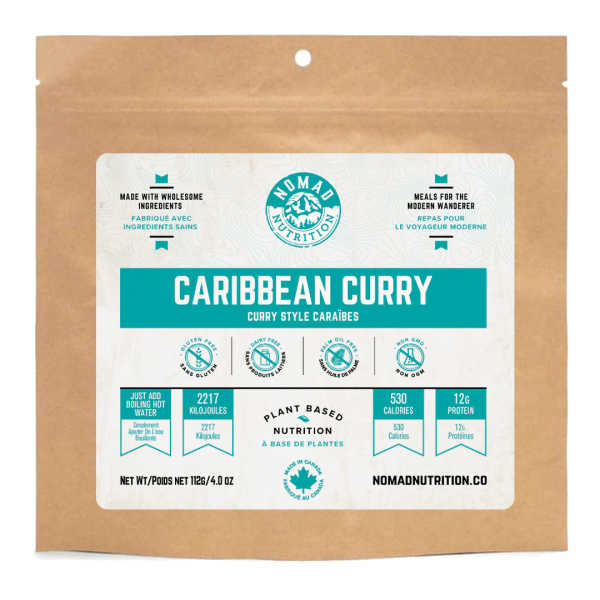 Caribbean Curry - 530 kcal - Nomad Nutrition