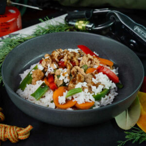 Chick_n Teriyaki Bowl - 630 Kcal - Nomad Nutrition