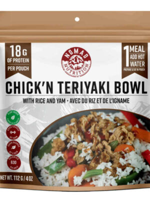 Chick_n Teriyaki Bowl - 630 Kcal - Nomad Nutrition