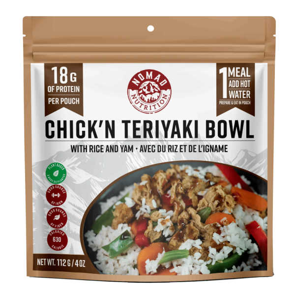 Chick_n Teriyaki Bowl - 630 Kcal - Nomad Nutrition