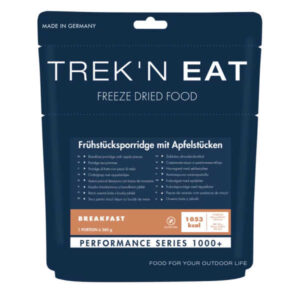 Frühstücksporridge mit Apfelstücken – 1053 kcal – Trek’n Eat