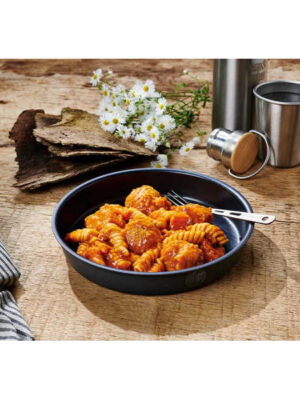 Gemüsebällchen mit Nudeln – Nassgericht – Trek’n Eat