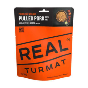 Gezogenes Schweinefleisch mit Reis – Real Turmat