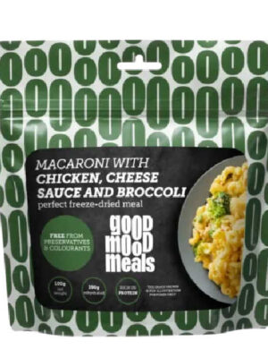 Makkaroni mit Huhn, Käsesauce und Brokkoli - Good Mood Meals