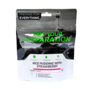 Milchreis mit Erdbeere – Fuel your Preparation