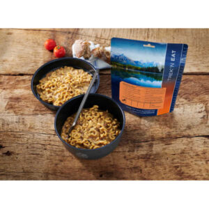 Nudeln in Rahmchapignon und Rindfleisch – 1001 kcal – Trek’n Eat