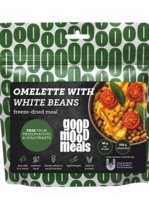 Omelett mit weißen Bohnen - Good Mood Meals
