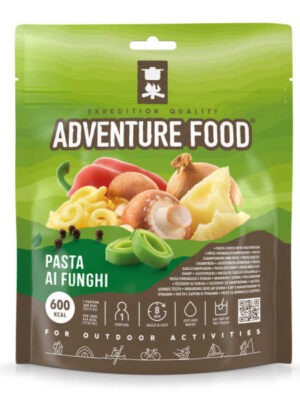 Pasta Champignons und Käse - Adventure Food