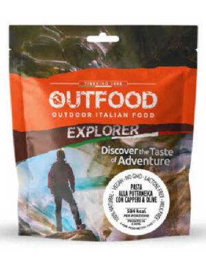 Pasta Puttanesca – 584 kcal – Outfood by Tiberino