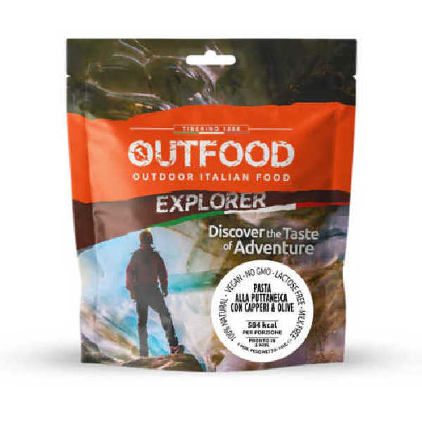 Pasta Puttanesca – 584 kcal – Outfood by Tiberino