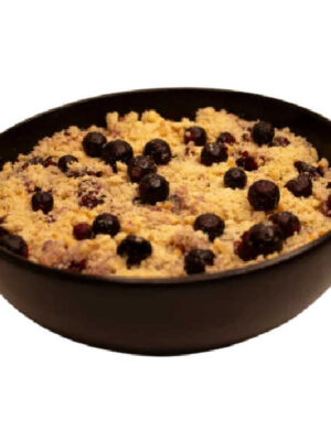 Schwarze-Johannisbeer-Crumble - Good Mood Meals