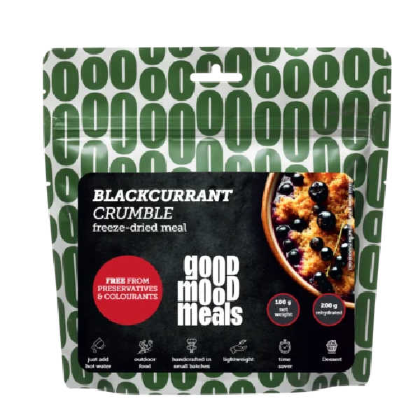 Schwarze-Johannisbeer-Crumble - Good Mood Meals