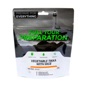 Veganes Tikka mit Reis – Fuel your Preparation