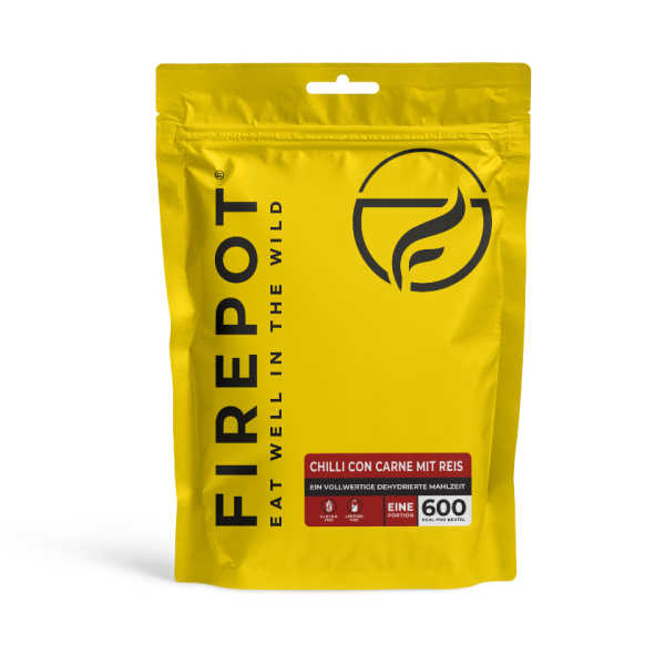 Chili con Carne mit Reis - 600 kcal - Firepot