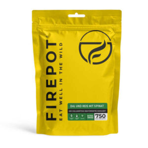 Dal und Reis mit Spinat - XL 750 kcal - Firepot