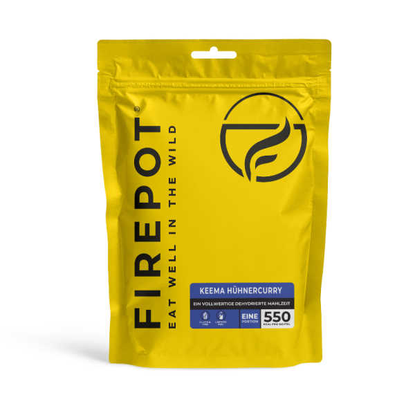 Keema Hühnercurry - 550 kcal - Firepot