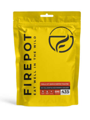 Paella mit geräucherten Tomaten - 435 kcal - Firepot