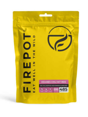 Veganes Chili mit Reis - 485 kcal - Firepot