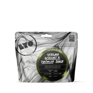 Cremige Brokkoli- und Spinatsuppe - 271 kcal - LYOFOOD