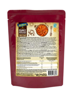 Currywurst Mit Kartoffeln - Wet Meal - Blå Band