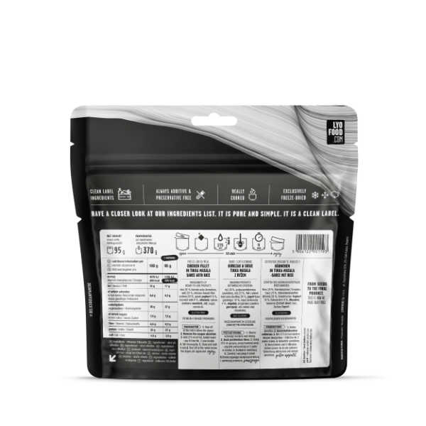 Hähnchen Tikka Masala - 426 kcal - LYOFOOD