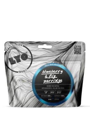 Haferflocken mit Feigen und Blaubeeren - 469 kcal - LYOFOOD