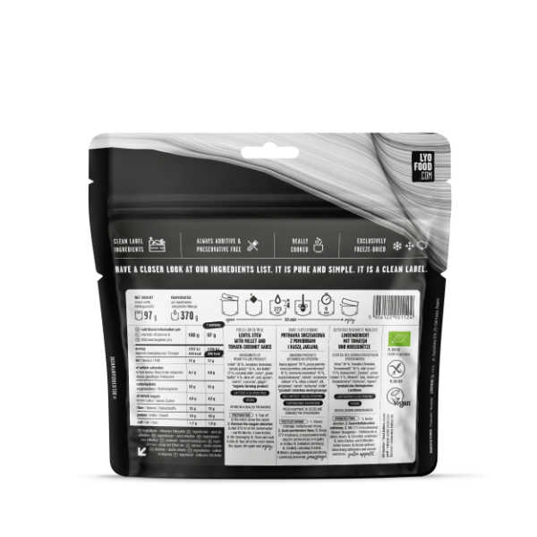 Linsen-Dal - 406 kcal - LYOFOOD