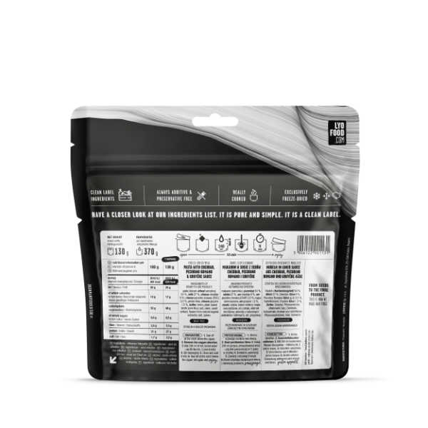 Macaroni and Cheese - 625 kcal - LYOFOOD