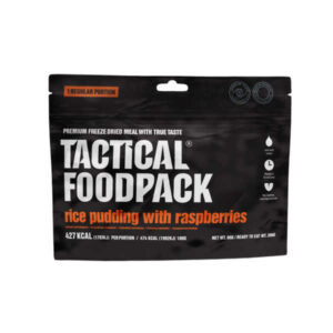 Milchreis mit Himbeeren - Tactical Foodpack