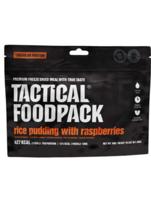 Milchreis mit Himbeeren - Tactical Foodpack