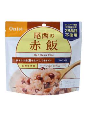 Alpha-Reis mit roten Bohnen - Onisi Foods